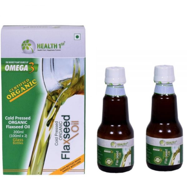 Health 1st Organic Flaxseed Oil