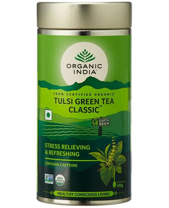 Organic India Tulsi Green Tea -100 gm
